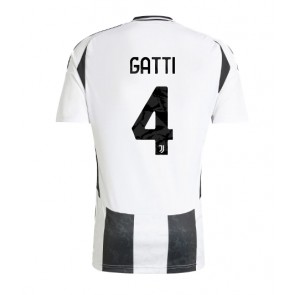 Juventus Federico Gatti #4 Domaci Dres 2024-25 Kratak Rukavima